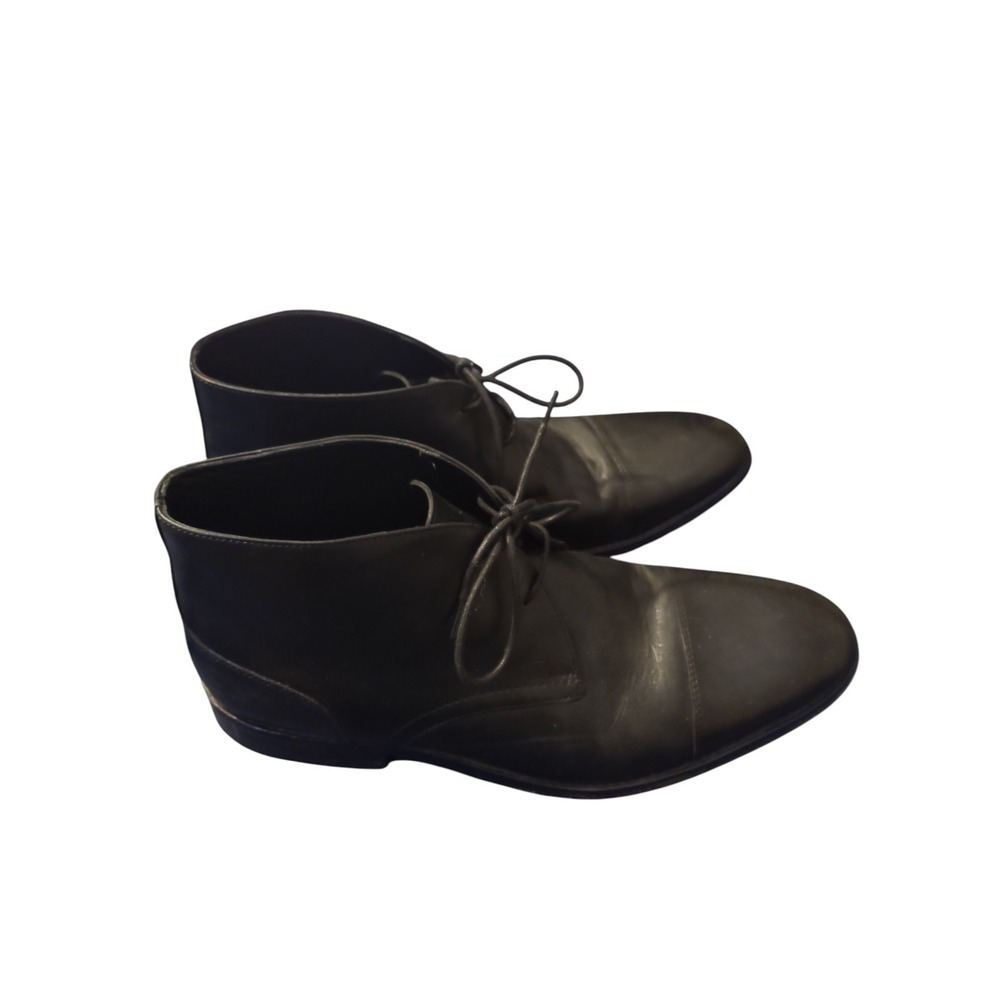 Bostonian Commonwealth‎ Men's Black Leather Oxford Chukka Dress Shoes Size 12